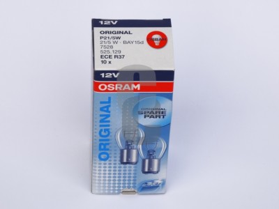 Крушка авто за стопове 5W-12V BAY15d -7528-